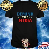 defund the media tshirt Presidential Election 86453112 USA T-Shirt