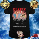 Dexter 15th anniversary 2006 2020 thank for the memories signatures shirt