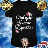 Dialysis Nurse Squad Cute Funny Nephrology Nurses Gift T-Shirt