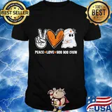 Diamond peace love boo boo crew ghost nurse shirt