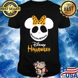 Disney halloween minnie mouse jack skellington shirt