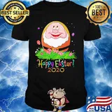 Dopey smiling happy easter 2020 flowers shirt