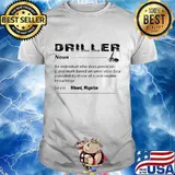 Driller noun see also wizard magician shirt