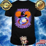 Eeyore donkey witch happy halloween shirt