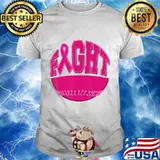 Fight Breast Cancer Softball Ball Pink Ribbon Mammogram Game T-Shirt