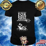 For Liberals Poseidon for Biden 2020 Anti-Trump Distressed T-Shirt