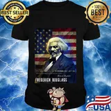 Frederick Douglass Easier to Build Strong Children Quote T-Shirt