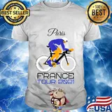 French Bicycle Racing France Bike Paris cycle Souvenir 2021 T-Shirt