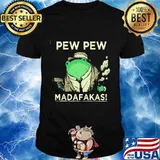 Frog pew pew madafakas weed shirt