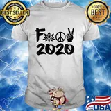 Fuck lotus peace sign language 2020 shirt