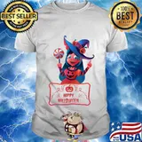 Funny Halloween Witch Cute Candy Happy Halloween T-Shirt