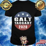 Funny John Galt -Taggart 2020 Political Campaign Parody T-Shirt