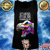 Funny Lets Eat Kids Punctuation Saves Lives Grammar T T-Shirt Tank top