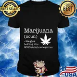 Funny Marijuana Definition 2020 Shitshow 420 Weed Cannabis Premium T-Shirt