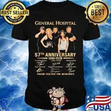 General hospital 57th anniversary 1963 2020 thank for the memories signatures shirt