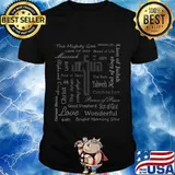 Gift for Christians - Jesus names T-Shirt