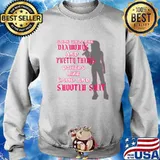 Girls Like Camo and Shootin' Shit Graphic T-Shirt Sweater