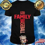 God Family Baseball Classic Shirt