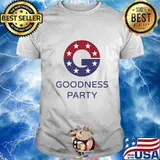 Goodness Party - logo front, Where We Stand back Premium T-Shirt