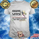 Granny Witch Like A Normal Grandma more magical Halloween T-Shirt