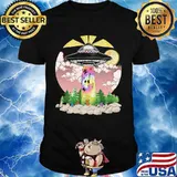 Grateful dead bears weed ufo lights shirt