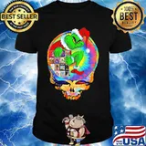 Grateful dead grinch santa merry christmas shirt