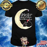 Grateful dead standing on the moon with nothing left to do a lovely war of heaven but i'd rather be with you shirt