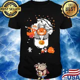 Halloween ghibli characters stars shirt