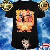 Halloween horror characters is my christmas shirt
