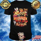 Halloween horror characters it's the most wonderful time of the year shirt