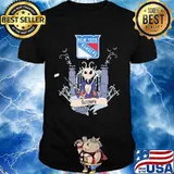 Halloween jack skellington new york rangers shirt