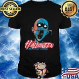 Halloween japan characters cartoon shirt
