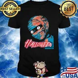Halloween japan horror mummies characters cartoon shirt