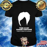 Halloween Karen Costume Funny Live Laugh Hair Cut Meme T-Shirt