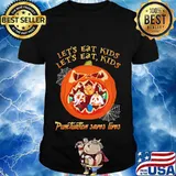 Halloween let's eat kids let's eat kids punctuation saves live shirt