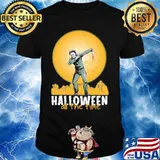 Halloween michael myers all the time moon shirt