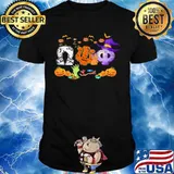 Halloween omega psi phi witch pumpkins shirt
