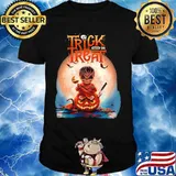 Halloween satan trick or treat shirt