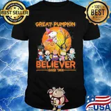 Halloween snoopy witch the peanuts believer since 1966 moon shirt