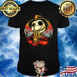 Happy halloween freddy krueger jack skellington vintage shirt