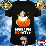 Happy halloween mouse guinea pig momster pumpkin shirt