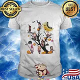 Happy halloween tree fortnite characters shirt