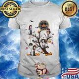 Happy halloween tree pink floyd the dark side of the moon shirt