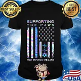 Hologram Supporting the paws Shirt