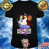 Honkus Ponkus Funny Halloween Witch Cute Duck Costume T-Shirt