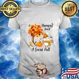 Humpty Had A Great Fall Funny Autumn Joke T-Shirt
