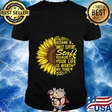 I Became Direct Support Staff Sunflower T-Shirt