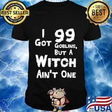 I Got 99 Goblins But A Witch Aint One Funny Rap Costume T-Shirt