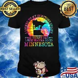 I looked up my symptoms online it turns out i just wanna go to minnesota vintage retro shirt