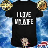 I Love It When My WIFE Let's Me Play Video Games Funny T-Shirt